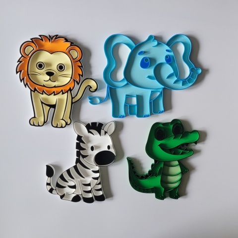 Panel Sensoryczny Safari – Montessori, Motoryka i Rozwój Zmysłów