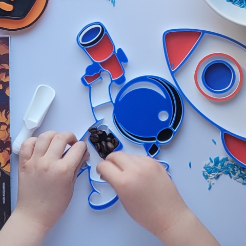 Panel Sensoryczny Kosmos – Montessori, Motoryka i Rozwój Zmysłów