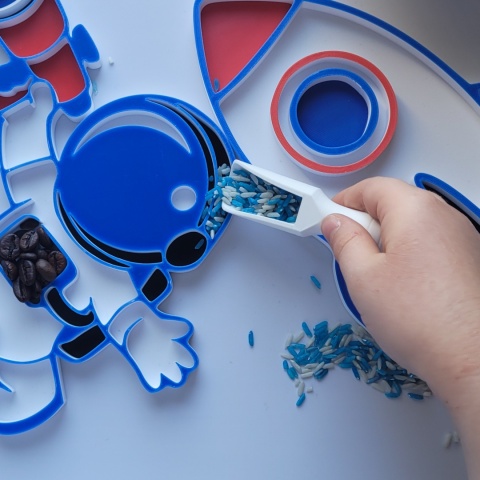 Panel Sensoryczny Kosmos – Montessori, Motoryka i Rozwój Zmysłów