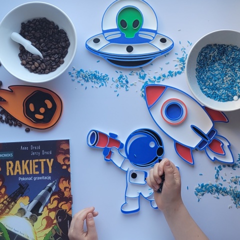 Panel Sensoryczny Kosmos – Montessori, Motoryka i Rozwój Zmysłów