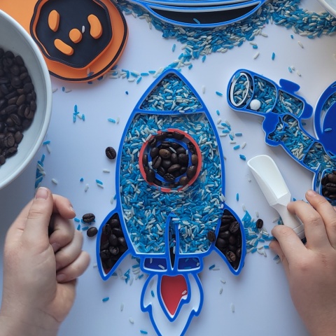 Panel Sensoryczny Kosmos – Montessori, Motoryka i Rozwój Zmysłów