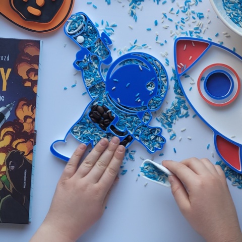 Panel Sensoryczny Kosmos – Montessori, Motoryka i Rozwój Zmysłów