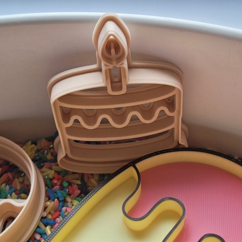 Panel Sensoryczny Lody – Montessori, Motoryka i Rozwój Zmysłów