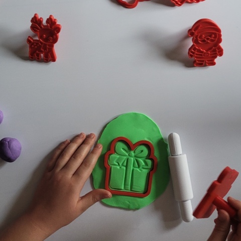 Stempelki i foremki Boże Narodzenie – zestaw 5 szt. | Montessori